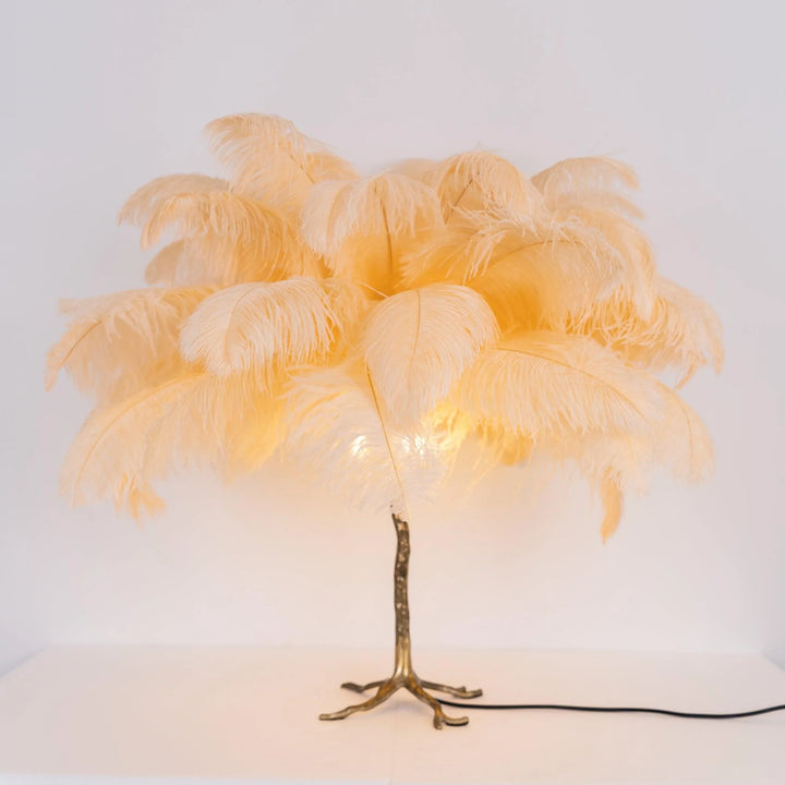 Creative Ostrich Feather Table Lamp-44