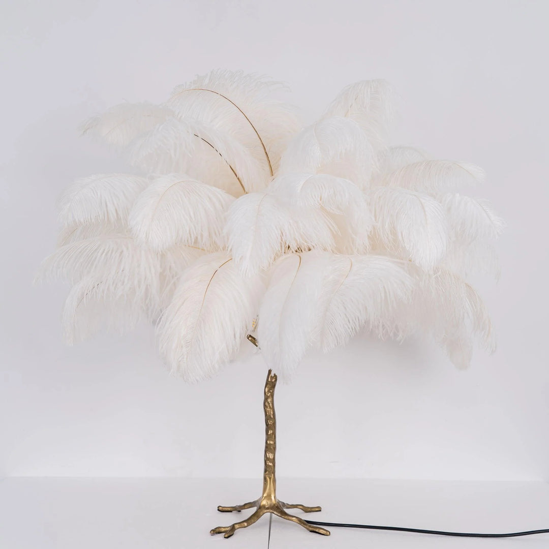 Creative Ostrich Feather Table Lamp-53