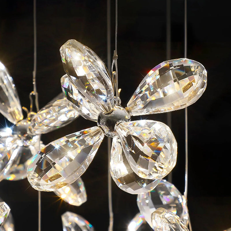 Cross Star Crystal Chandelier 5