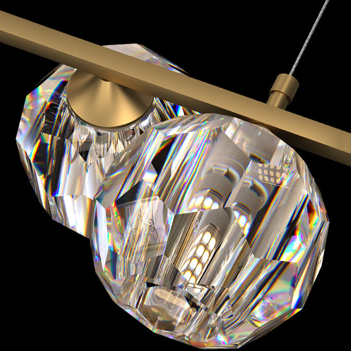 Crystal Glass Ball Chandelier 9