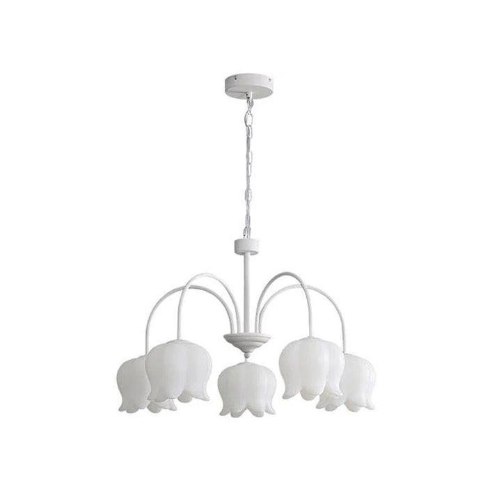 Curved Arm Bell Chandelier 1
