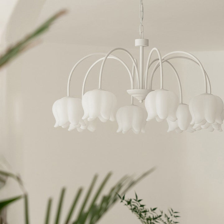 Curved Arm Bell Chandelier 11