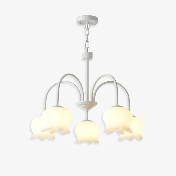 Curved Arm Bell Chandelier 4