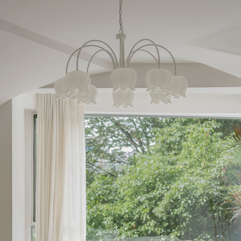 Curved Arm Bell Chandelier 9