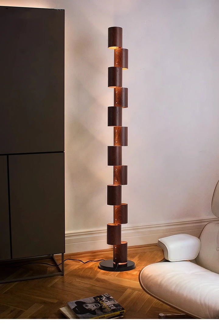 Cylindrical Flow Floor Lamp 2