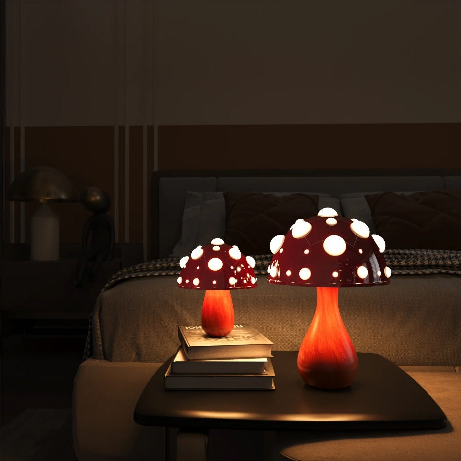 Lampe de table champignon Dekor