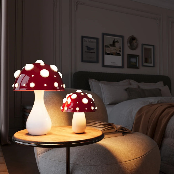 Lampe de table champignon Dekor