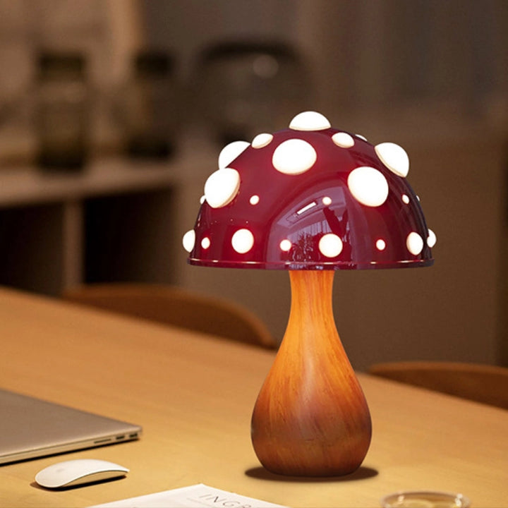 Lampe de table champignon Dekor