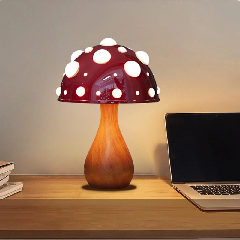 Lampe de table champignon Dekor