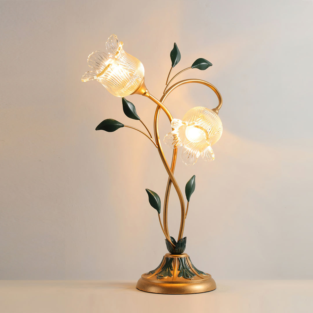 Lampe de table florale Dekor