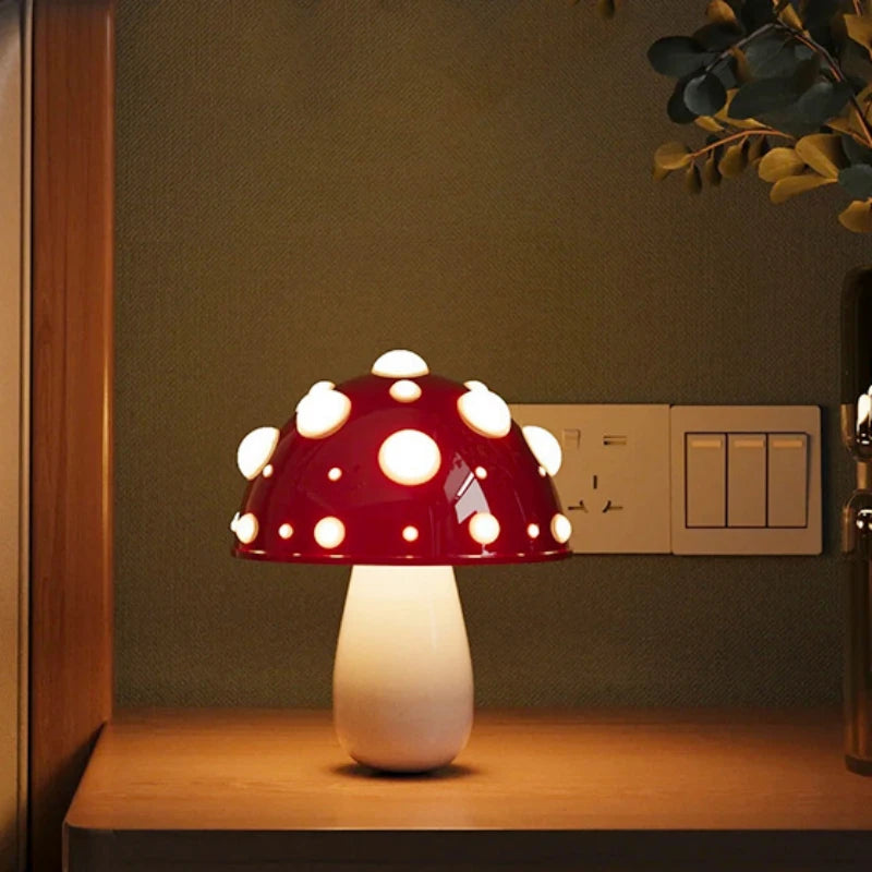 Lampe de table champignon Dekor