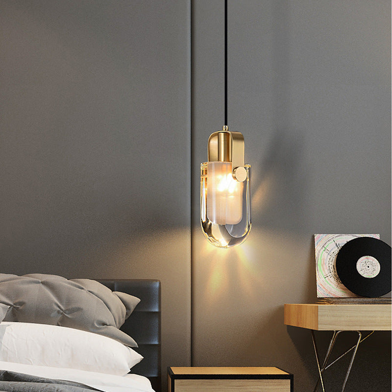 Delicate Droplet Crystal Pendant Lamp