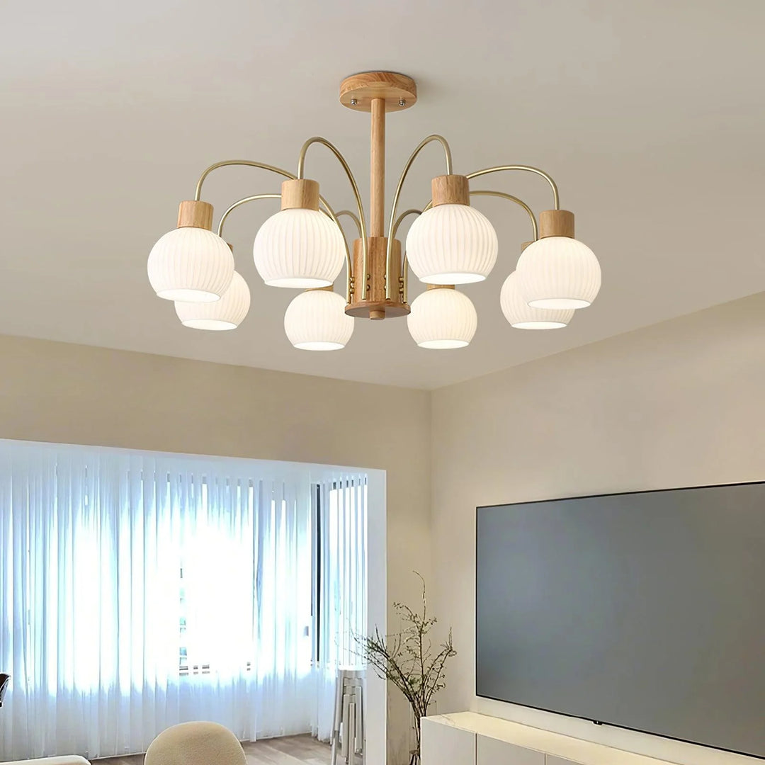 Donnelly Wooden Chandelier 12