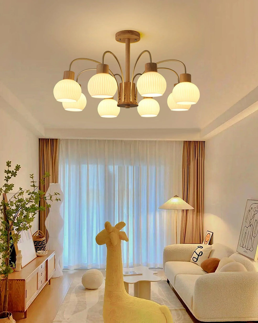 Donnelly Wooden Chandelier 14