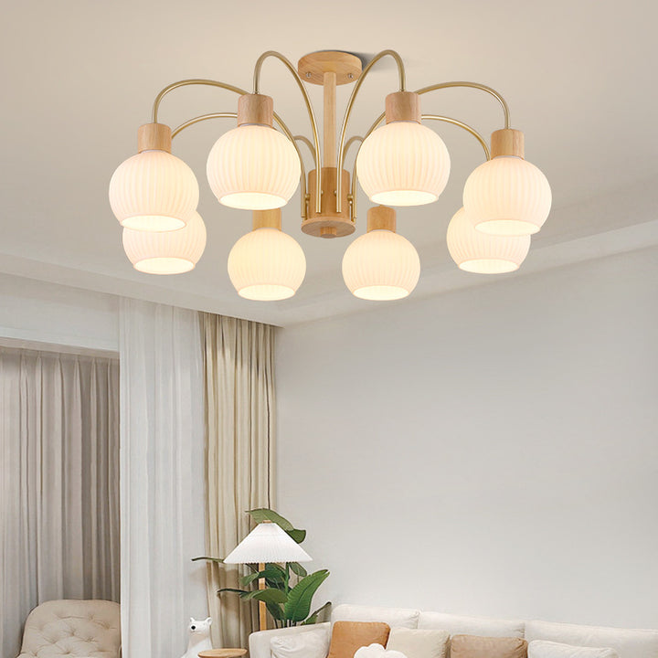 Donnelly Wooden Chandelier 7