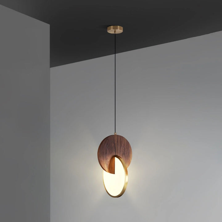 Double Disk LED Pendant Lamp 17