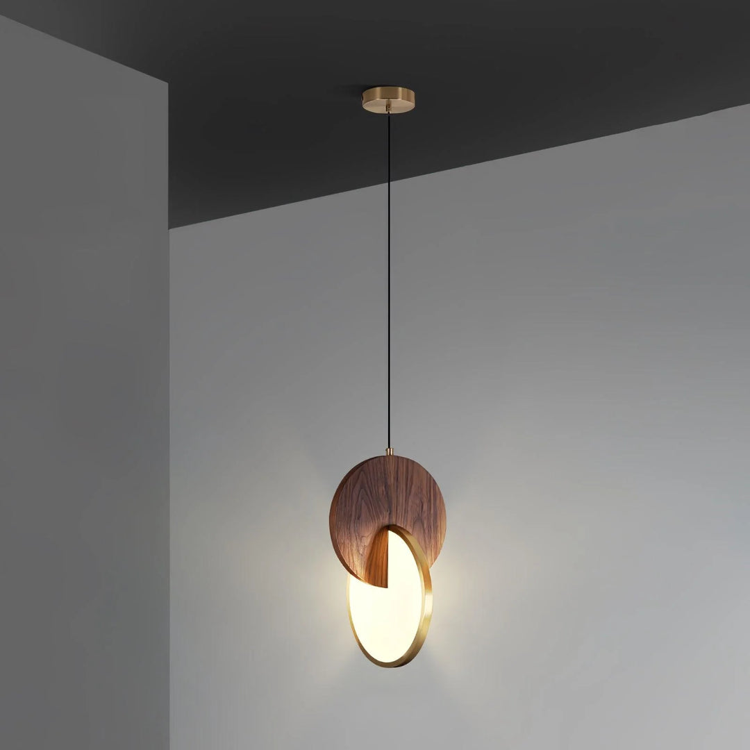 Double Disk LED Pendant Lamp 19