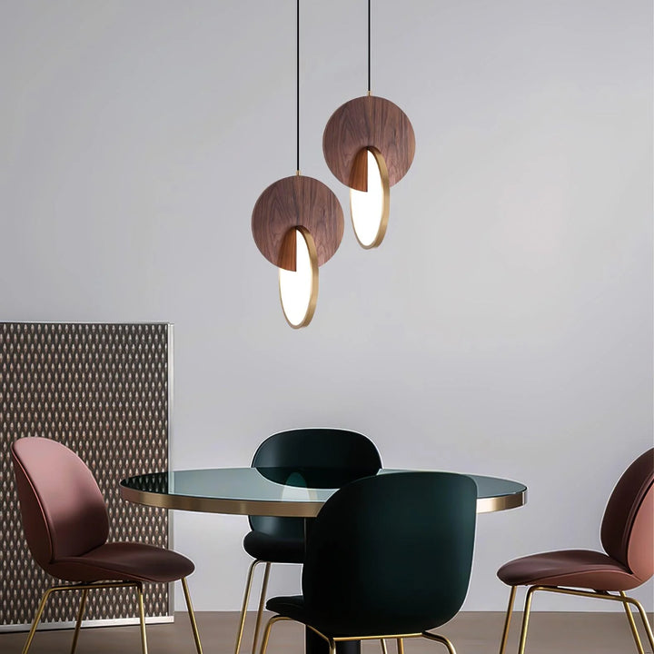 Double Disk LED Pendant Lamp 2