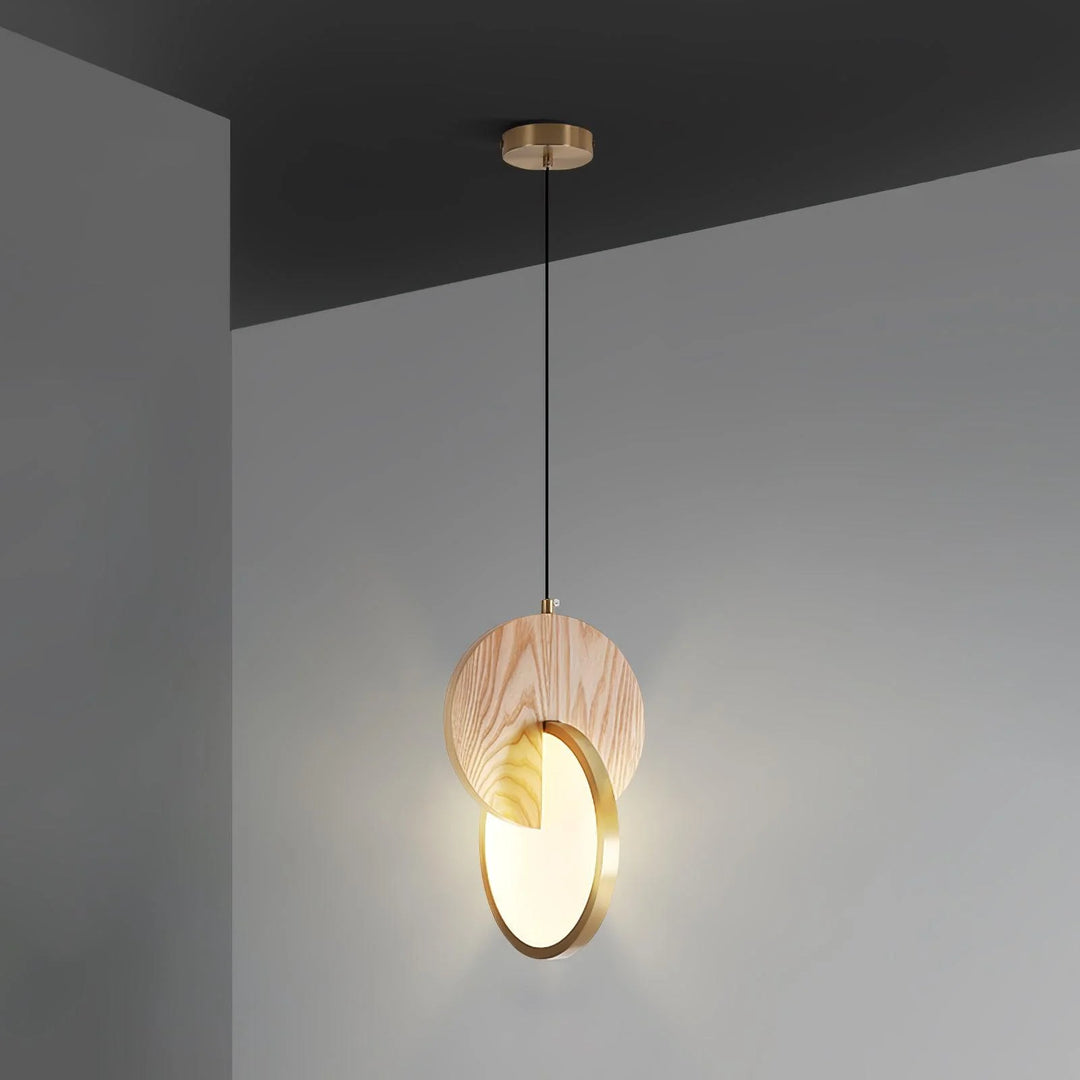 Double Disk LED Pendant Lamp 21