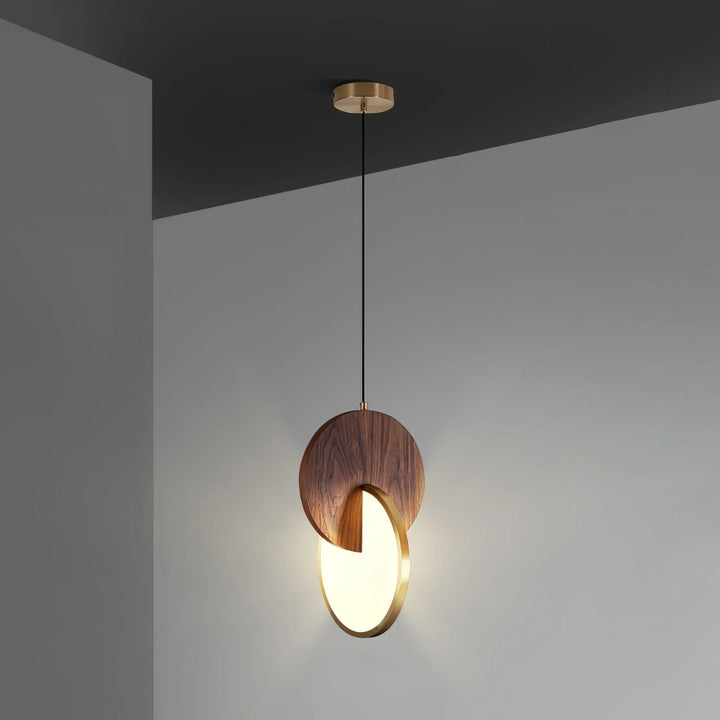 Double Disk LED Pendant Lamp 23