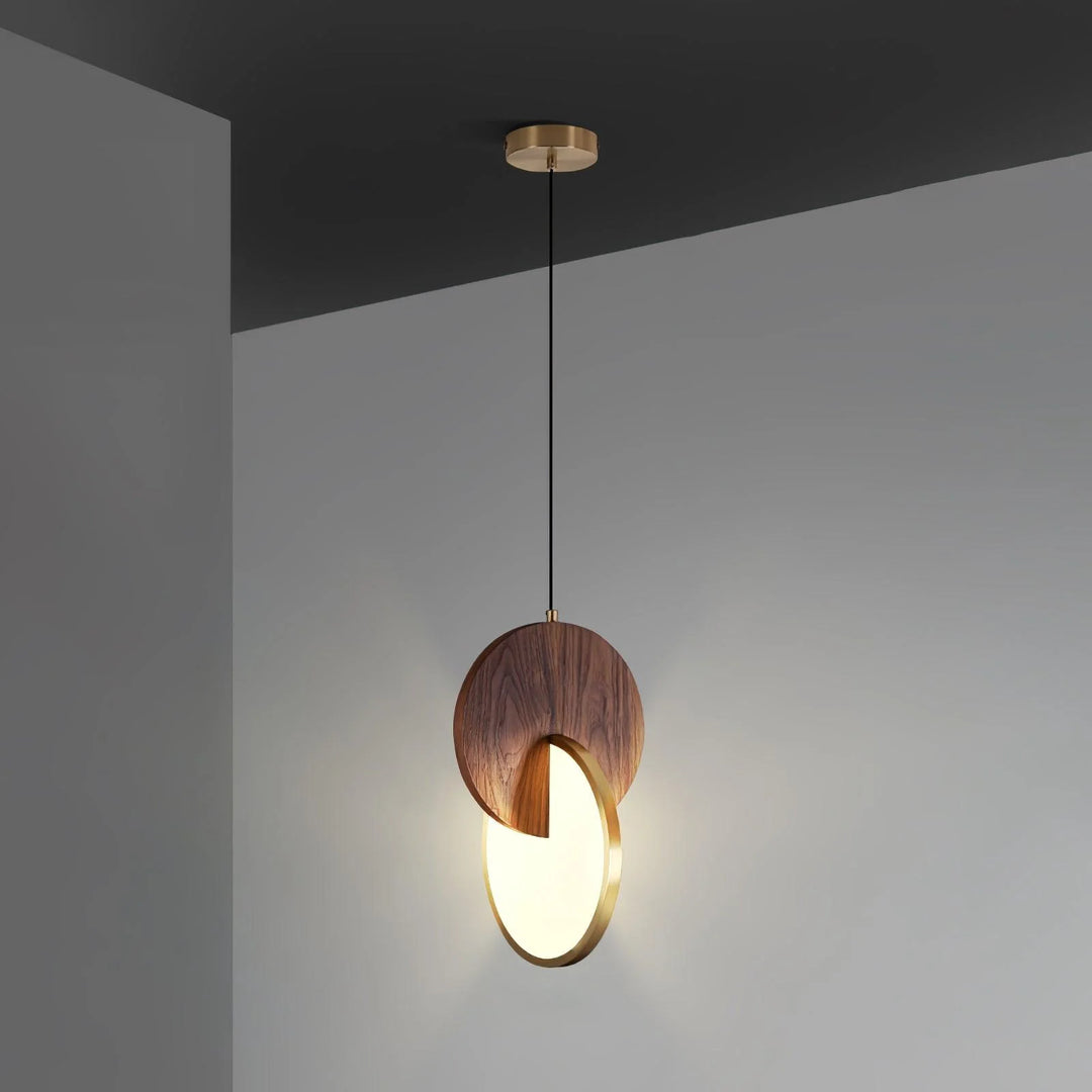 Double Disk LED Pendant Lamp 24