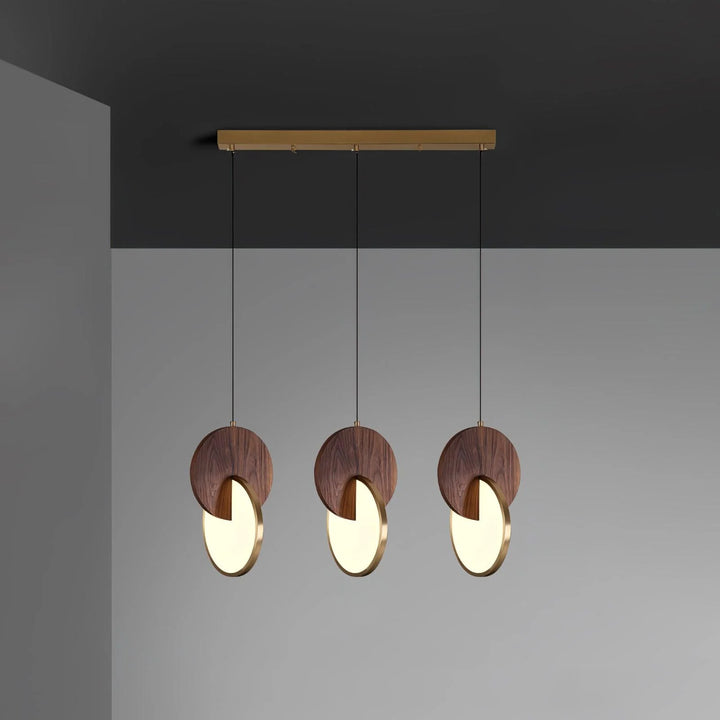 Double Disk LED Pendant Lamp 29