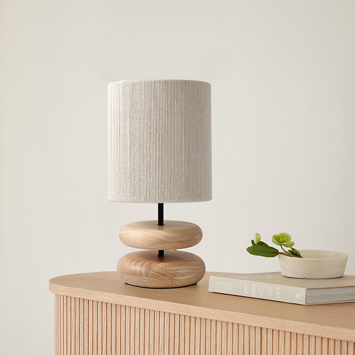 Double Log Table Lamp 12