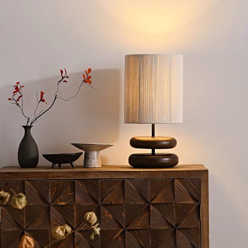 Double Log Table Lamp 5