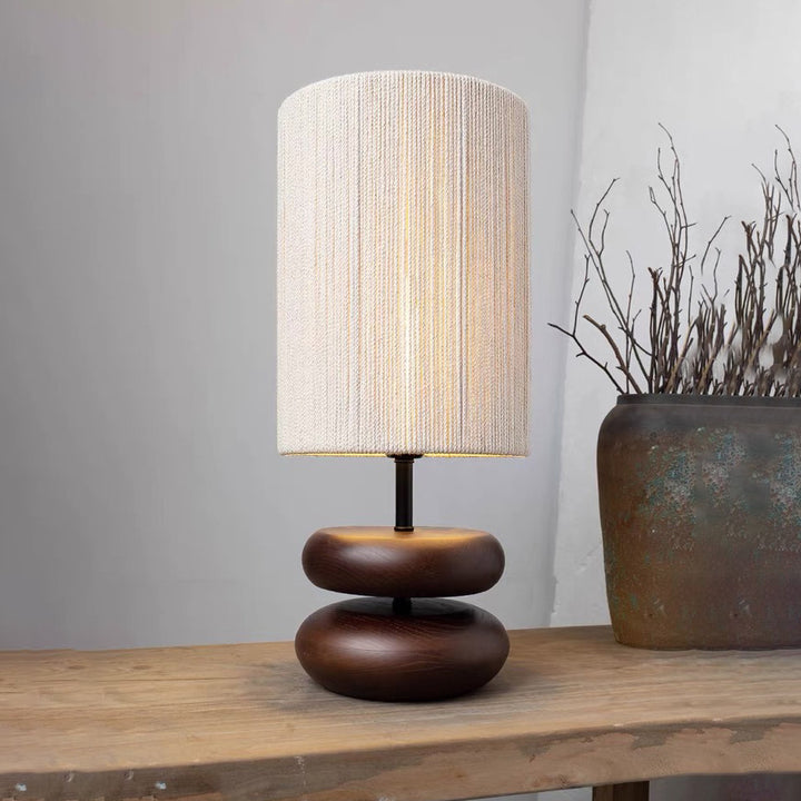 Double Log Table Lamp 7