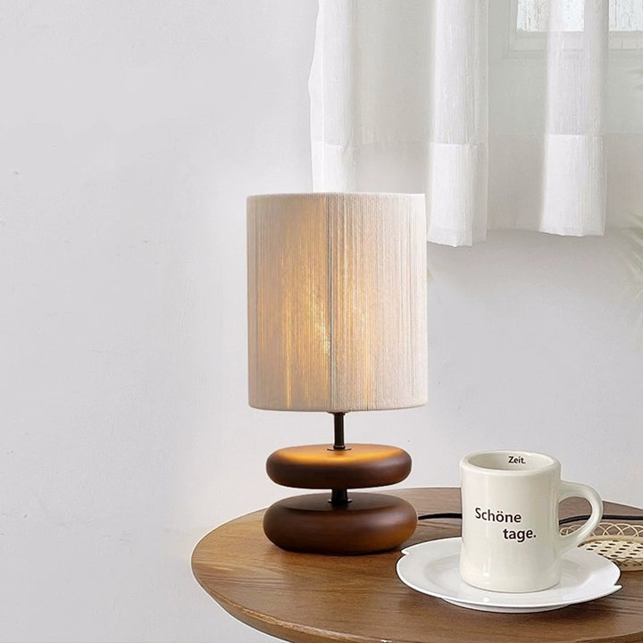 Double Log Table Lamp 8