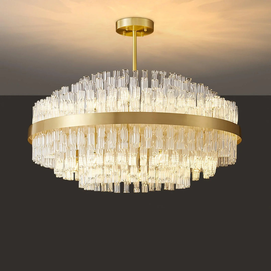 Drum Crystal Chandelier 20