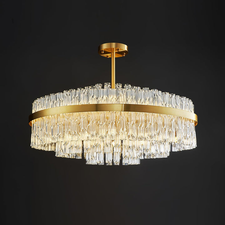 Drum Crystal Chandelier 21