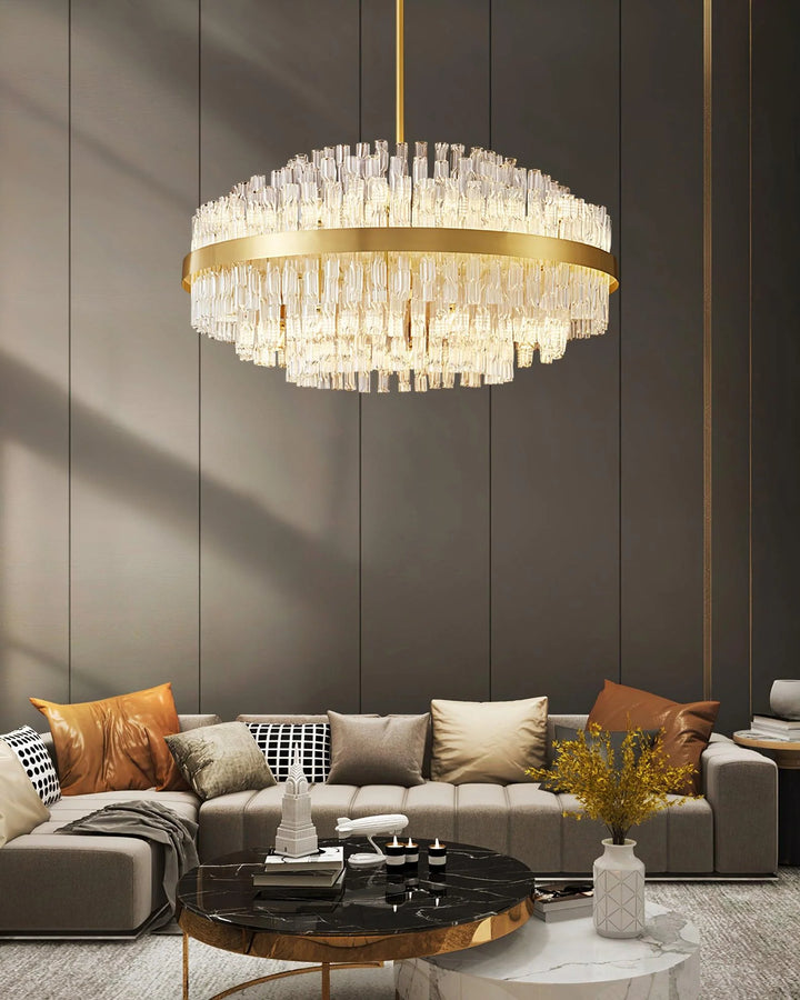 Drum Crystal Chandelier 7