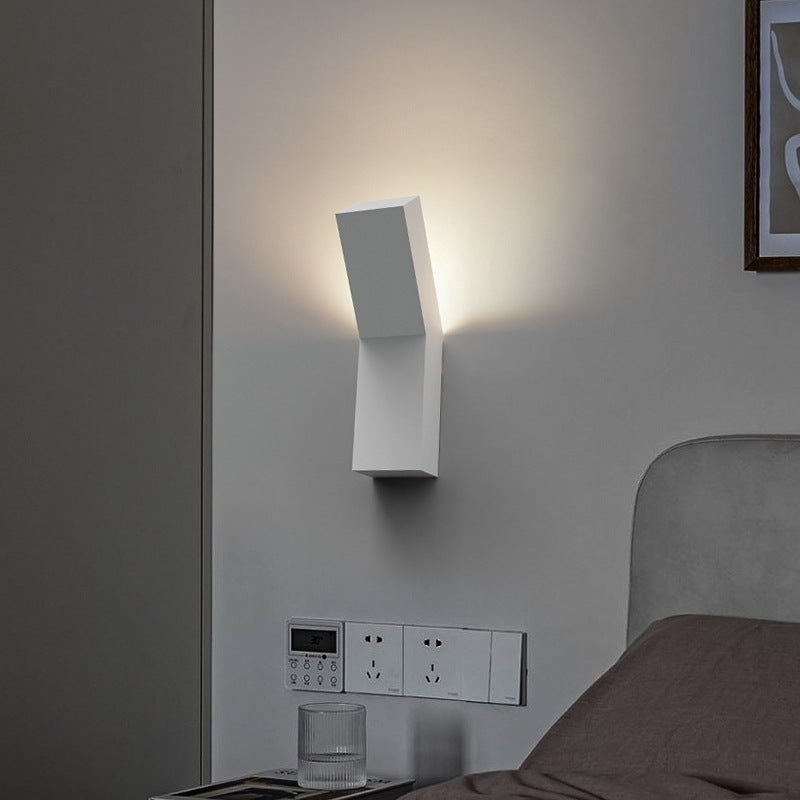 Eared Plaster Wall Lamp