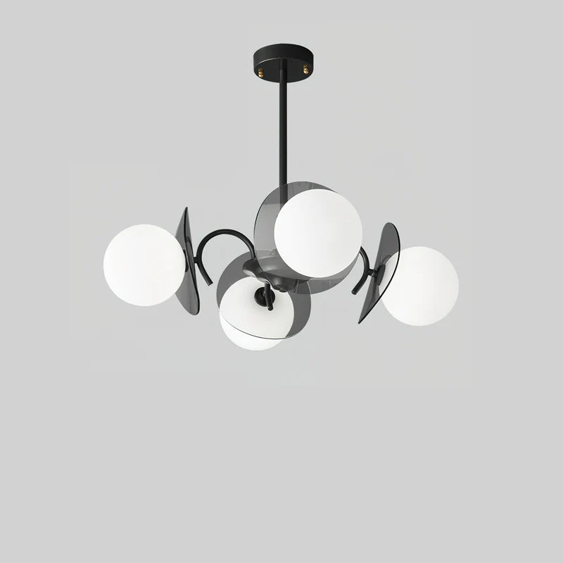 Eclipse Orb Glass Chandelier 14