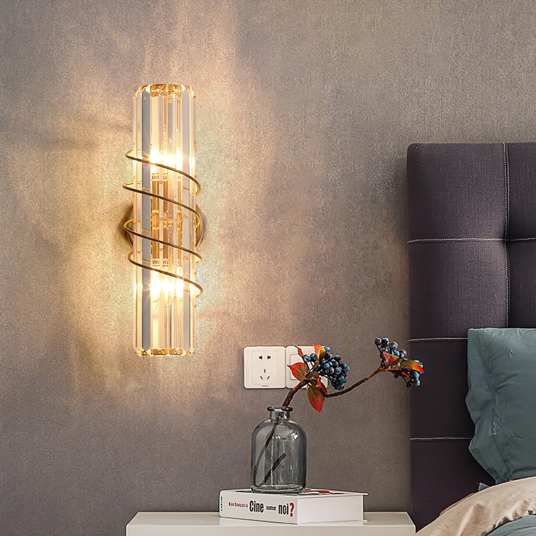 Eddie Crystal Wall Lamp