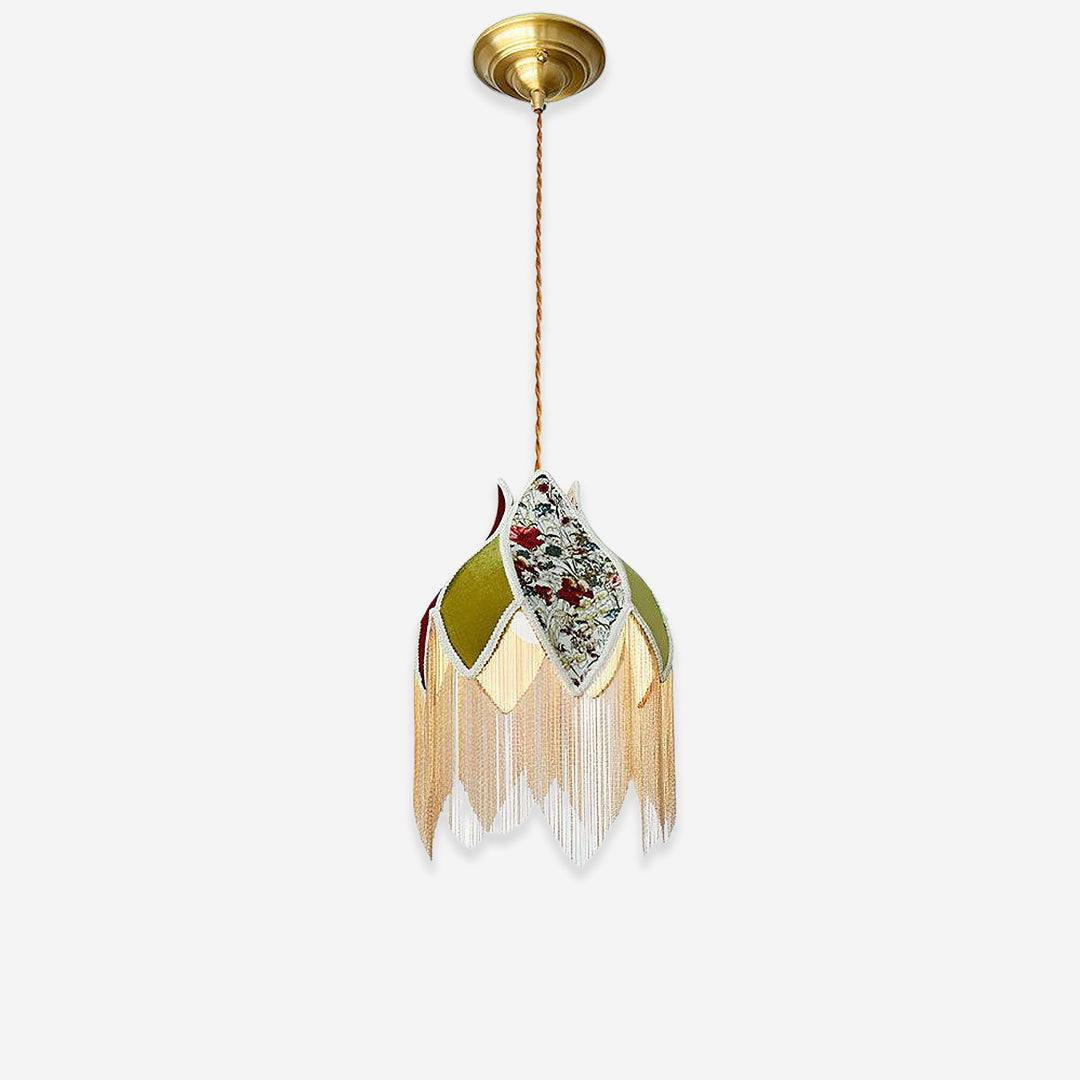 Elegance Bette Fringed Pendant Lamp 13