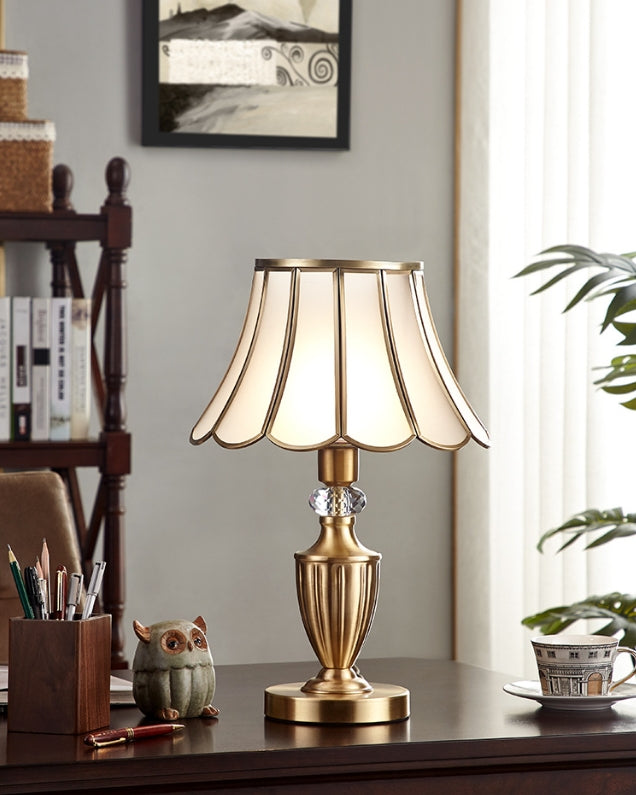 European Copper Table Lamp 2