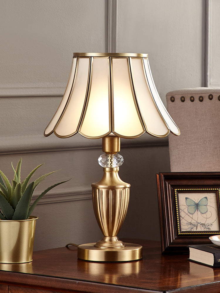 European Copper Table Lamp 4