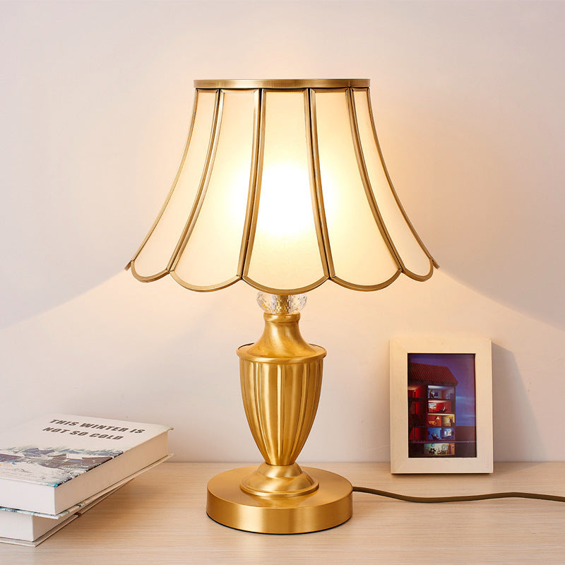 European Copper Table Lamp 5