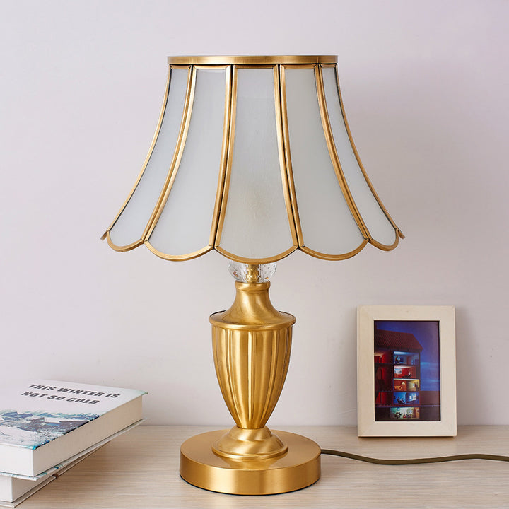European Copper Table Lamp 8