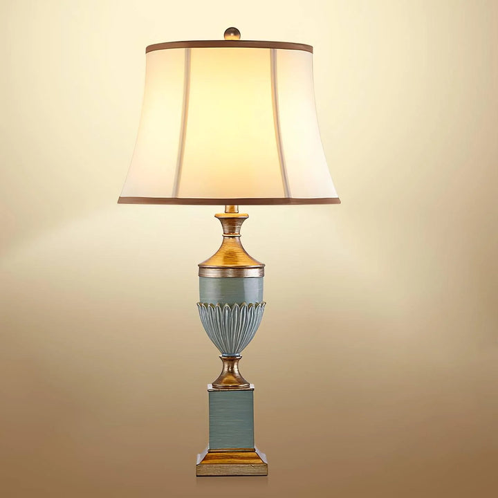 European Luxury Fabric Table Lamp-10