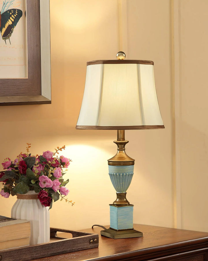 European Luxury Fabric Table Lamp-14