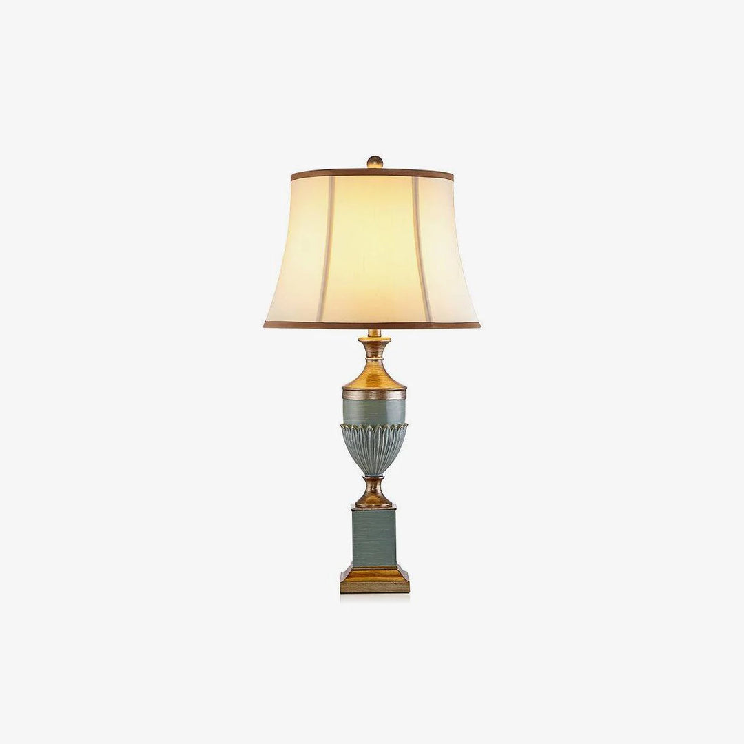 European Luxury Fabric Table Lamp-3