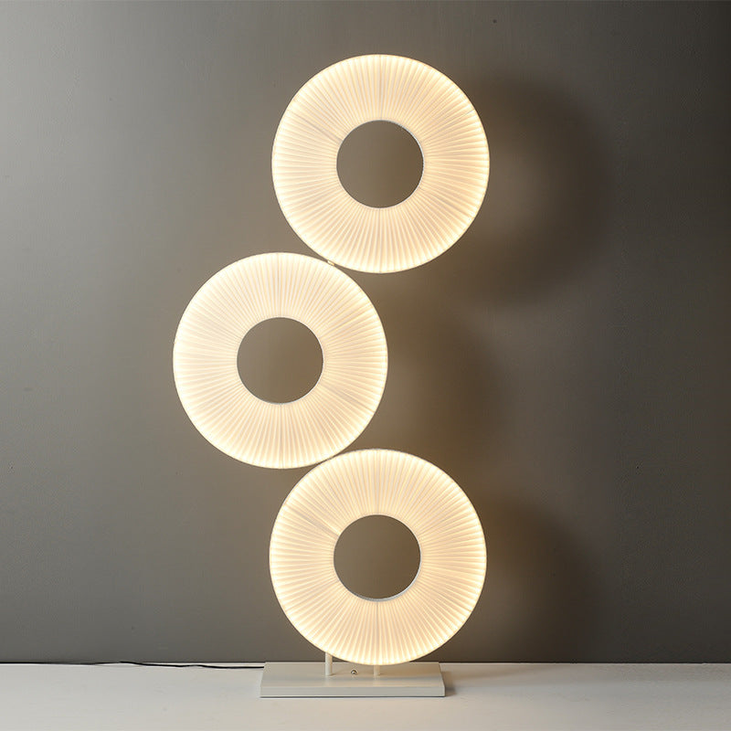 European Three-Ring Floor Lamp 2