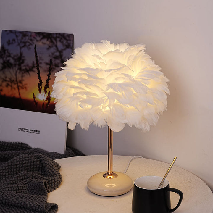 Feather Table Lamp 3