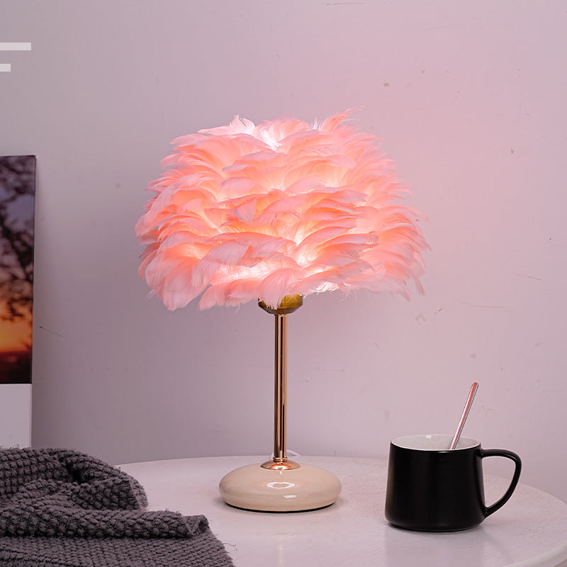 Feather Table Lamp 4