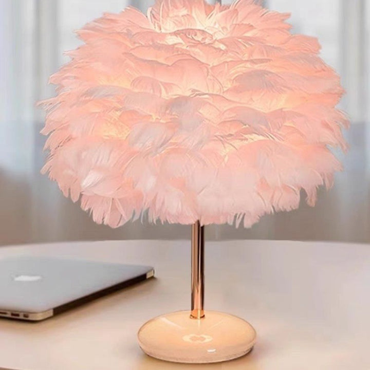 Feather Table Lamp 6