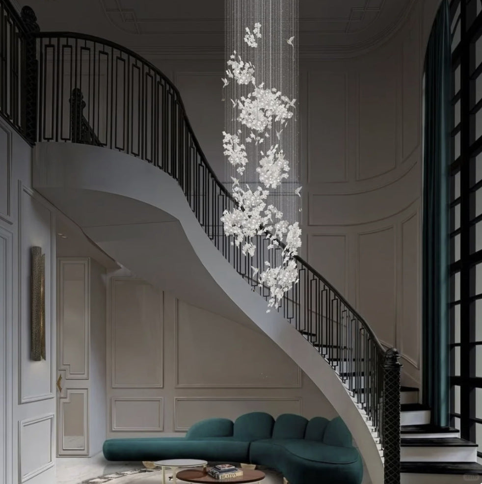 Flora_Bird_Stair_Chandelier_2
