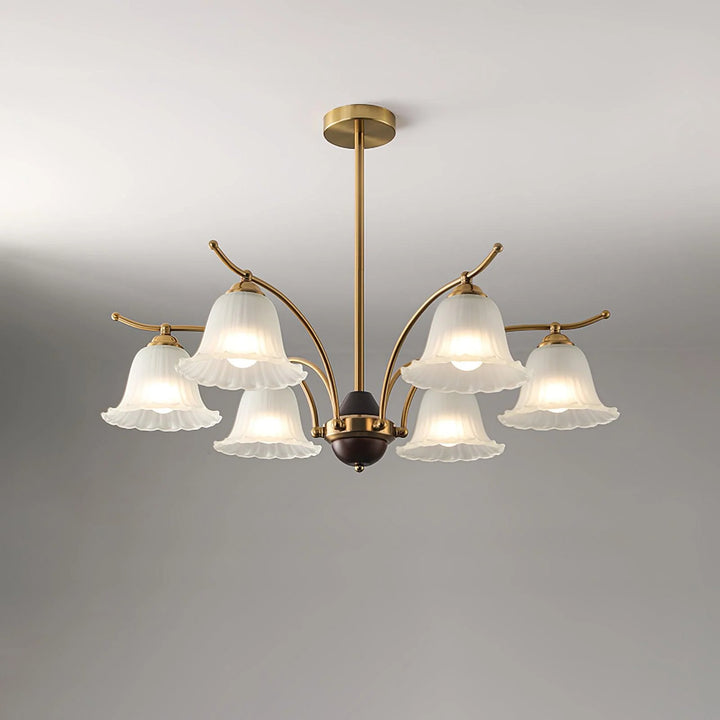 Flora Brass Chandelier 2